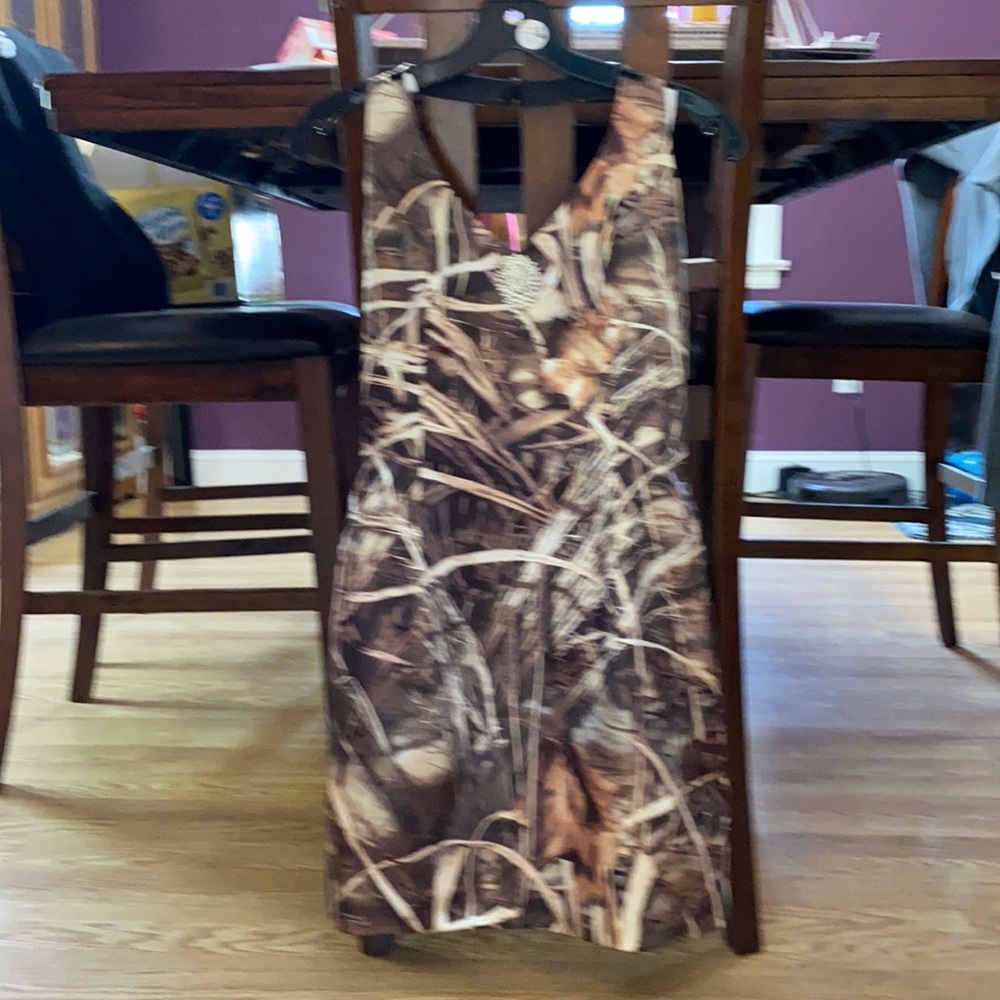 Camo formal dress